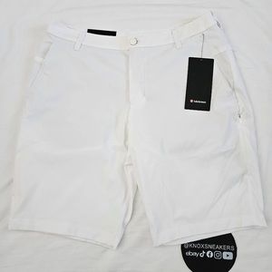 Lululemon Commission Golf Short 10" White Classic Fit WHT Men's Waist Size 30
